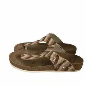 Sam Edelman Olivie Beaded Thing Sandal Size 6